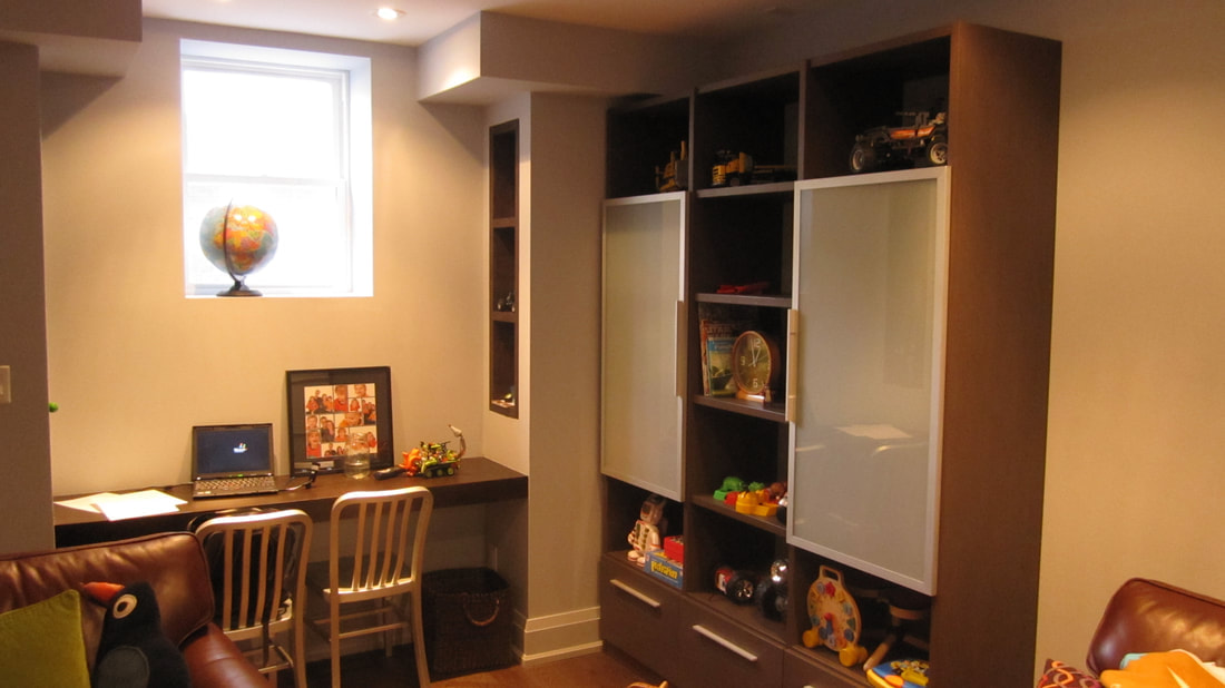 Playroom closet, storage for toys, shelving for kids, children cabinetry, how to organize kids clutter, children furniture